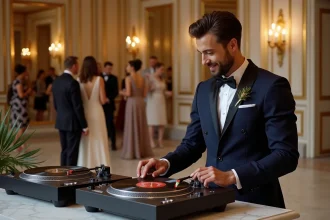 Ambiance chic d'un mariage haut de gamme à Paris