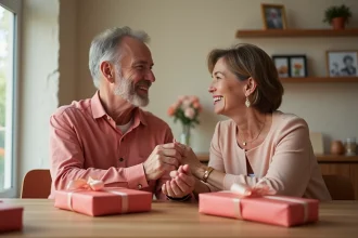 Célébration des noces de corail avec des idées symboliques et cadeaux