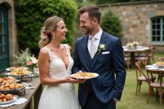 Réception de mariage avec un traiteur en Charente-Maritime