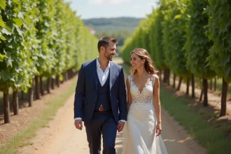 Photographe professionnel capturant des moments de mariage à Bordeaux