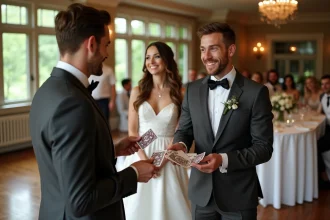 Magicien captivant animant un mariage à Lyon avec des tours de magie