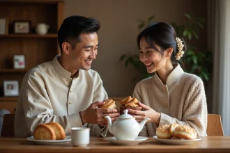 Célébration des 11 ans de mariage et traditions culturelles variées
