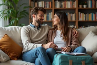 Couples réfléchissant aux alternatives pour leur lune de miel