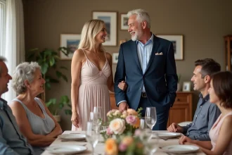 Célébration originale des 37 ans de mariage entre couples heureux
